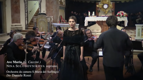 Ave Maria Caccini di Vl. Vavilov | Nina Solodovnikova - soprano